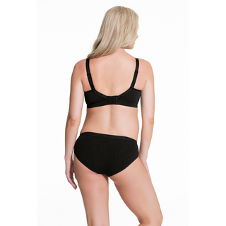 Cake-Maternity-Sugar-Candy-Black-Seamless-Wire-Free-Nursing-Bra-Back-Alt