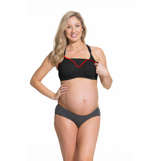 Cake-Maternity-Zest-Black-Nursing-Sports-Bra-Clasp-Front