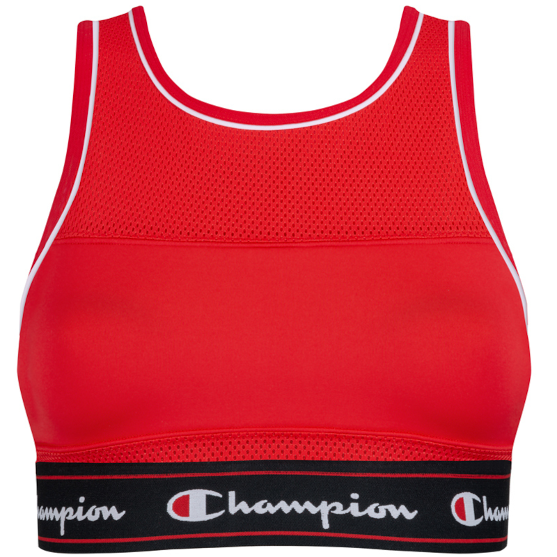 Tank Fashion Activewear Crop Top Bra Red Champion