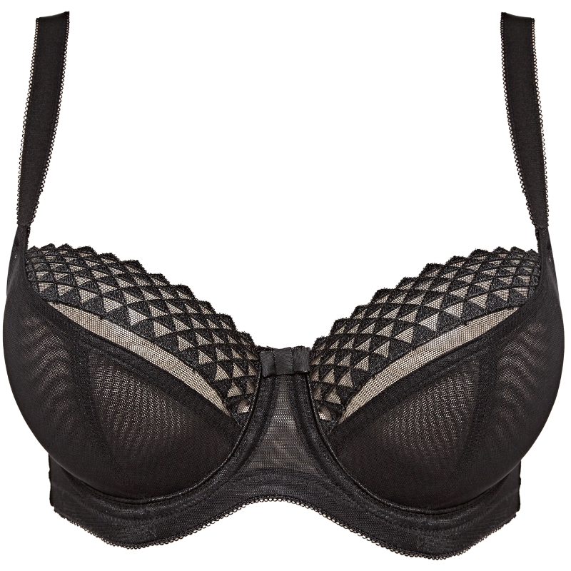 Cleo Asher Balcony Bra Black, 9971