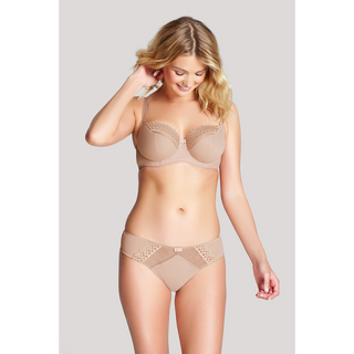 Cleo-Lingerie-Asher-Latte-Nude-Balcony-Bra-9971-Brazilian-Brief-9972-Front