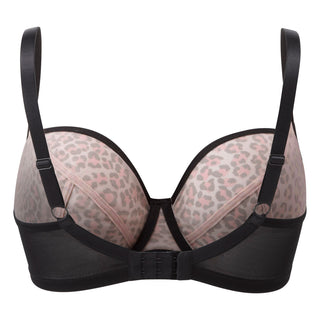 Cleo-Lingerie-Della-Pink-Leopard-Balconette-Bra-9111-Back
