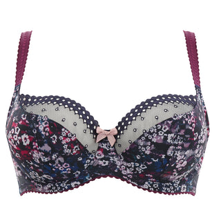 Cleo-Lingerie-Minnie-Floral-Camo-Balconette-Bra-7431-Front