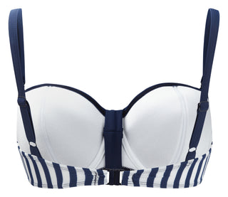 Cleo-Lucille-Moulded-Balconette-Bikini-Nautical-Stripe-CW0062-Back