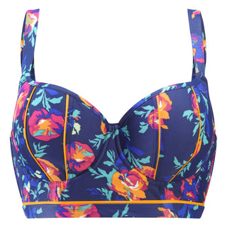 Cleo-Swim-Cassie-Floral-Longline-Balconette-Bikini-Top-CW0153-Front