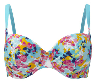 Cleo-Swim-Lulu-Balconette-Bikini-Top-Floral-Print-CW0092-Front