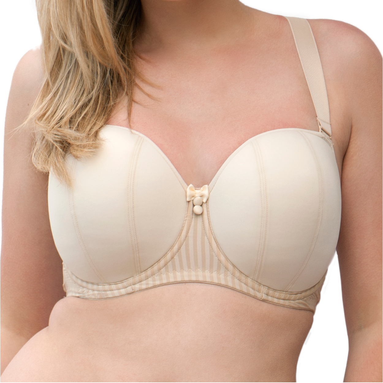 Curvy Kate Luxe Strapless Bra Nude, CK2601