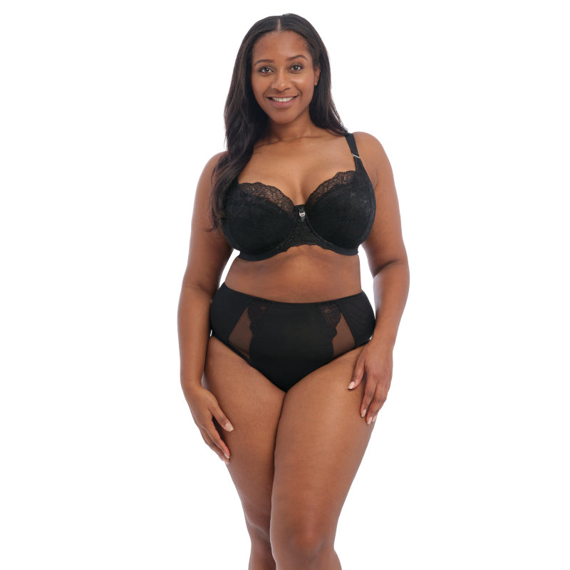 Elomi Brianna Half Cup Bra Black, EL8081BLK