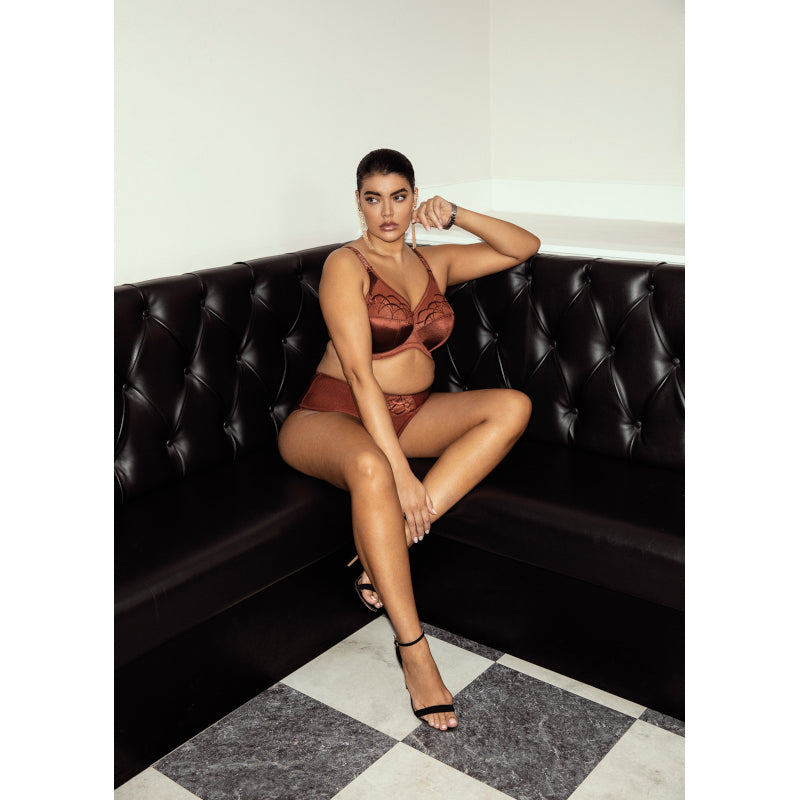 Elomi Cate Full Cup Bra Dark Copper, EL4030DAR