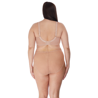 Charley High Leg Brief Fawn Nude - Elomi