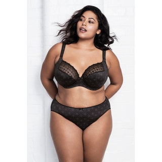 Elomi-Lingerie-Kim-Black-Stretch-Plunge-Bra-EL4340BLK-Brief-EL4345BLK-Lifestyle