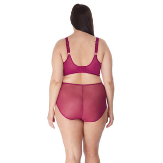 Elomi-Lingerie-Matilda-Berry-Pink-Plunge-Bra-EL8900BEY-Full-Brief-EL8906BEY-Back