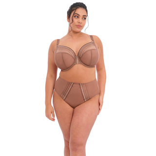 Elomi-Lingerie-Matilda-Clove-Brown-Plunge-Bra-EL8900CVE-Full-Brief-EL8906CVE