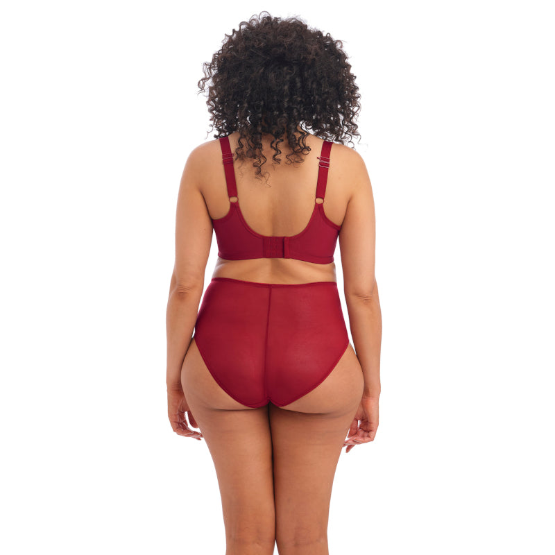 Elomi Matilda UW Plunge Bra in in Crimson EL8900 – Anna Bella Fine