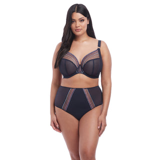 Elomi-Lingerie-Matilda-Unicorn-Blue-Plunge-Bra-EL8900UNN-Full-Brief-EL8906UNN-Front