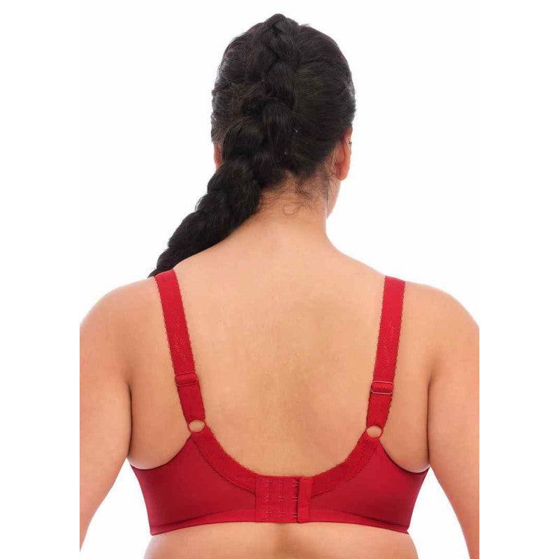 Morgan Haute Red Stretch Banded Bra from Elomi