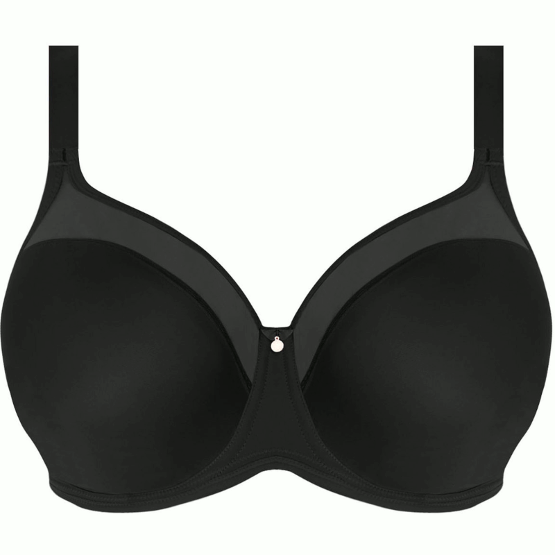 Elomi Smooth Moulded Bra Black, EL4301BLK