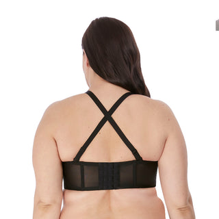 Elomi-Lingerie-Smooth-Black-Strapless-Bra-Racerback-EL4300BLK-Back