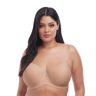 Elomi-Lingerie-Smooth-Sahara-Nude-Strapless-Bra-Straps-EL4300SAH-Front