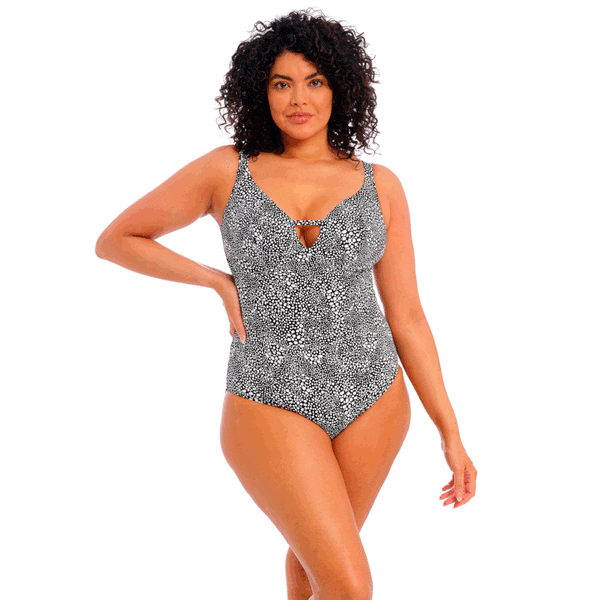 Pebble Cove One Piece Swimsuit Black Elomi Swim