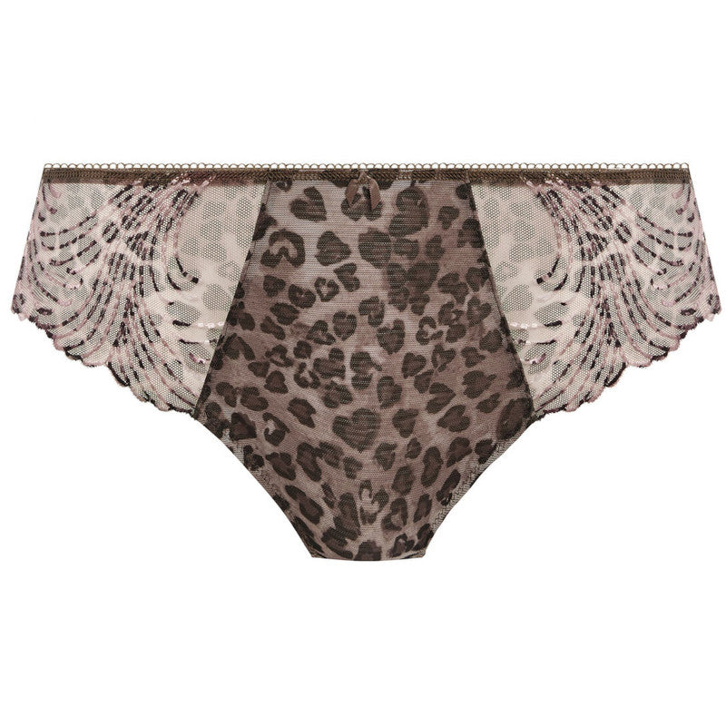 Antonia Brief Panty Leopard Print Truffle - Fantasie