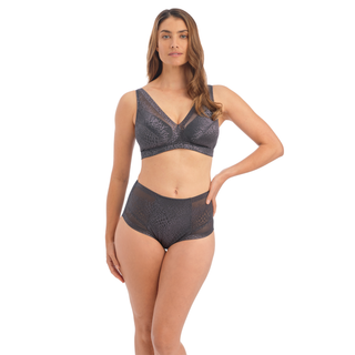 Fantasie-Lingerie-Envisage-Slate-Grey-Bralette-FL6913SLE-High-Waist-Brief-FL6918SLE