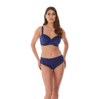 Fantasie-Lingerie-Illusion-Navy-Blue-Side-Support-Bra-FL2982NAY-Brief-FL2985NAY-Front