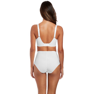 Fantasie-Lingerie-Illusion-White-Side-Support-Bra-FL2982WHE-High-Waist-Brief-FL2988WHE-Back