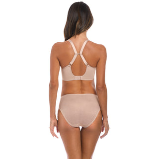 Fantasie-Lingerie-Memoir-Natural-Beige-Nude-Moulded-T-Shirt-Bra-Racerback-FL3020NAE-Full-Brief-FL3025NAE-Back