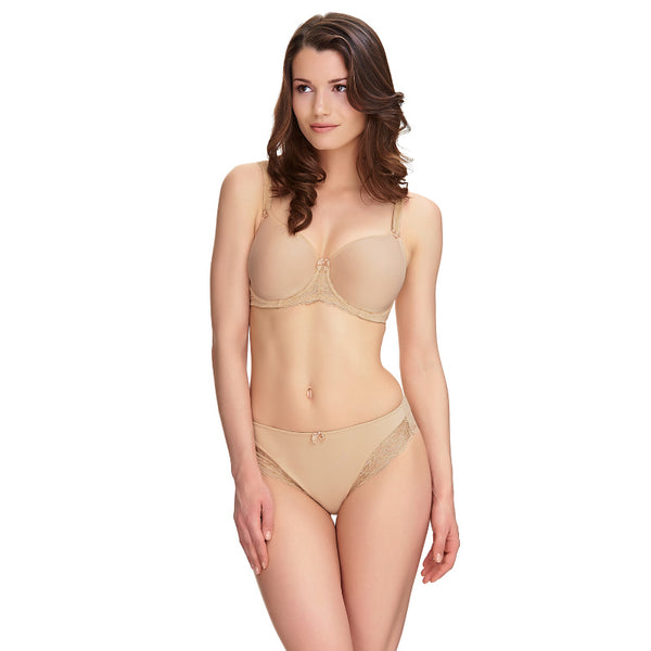 Rebecca Lace Full Cup Spacer Bra Sand Nude - Fantasie
