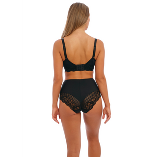 Fantasie-Lingerie-Reflect-Side-Support-Bra-Black-FL101801BLK-High-Waist-Brief-FL101852BLK-Back