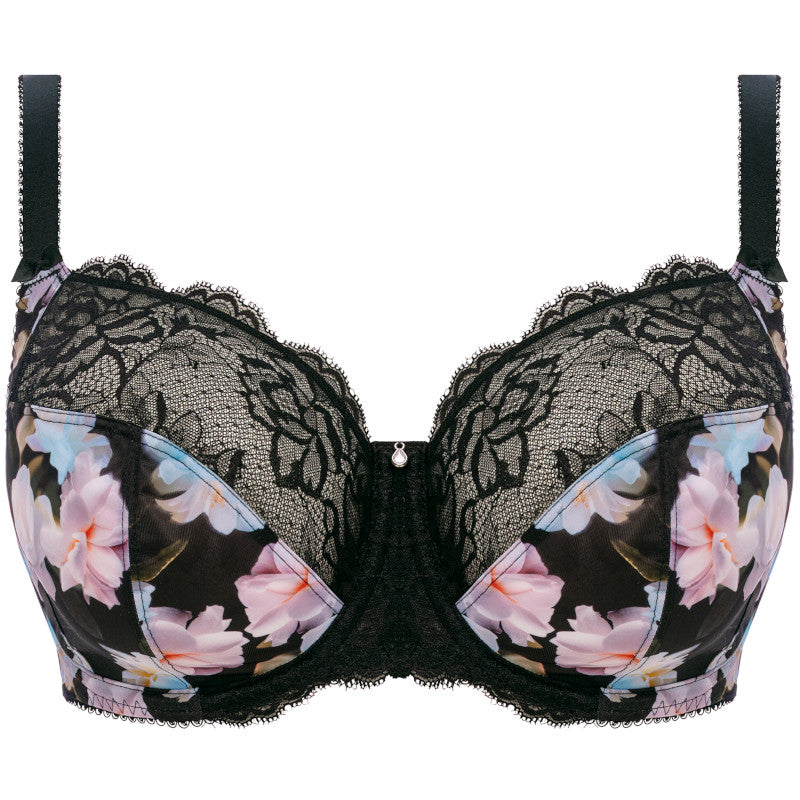 Fantasie Rhiannon Side Support Bra Midnight Rose Print