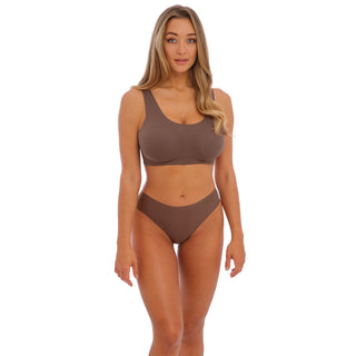 Fantasie-Lingerie-Smoothease-Coffee-Roast-Brown-Bralette-FL2326CRT-Thong-FL2327CRT