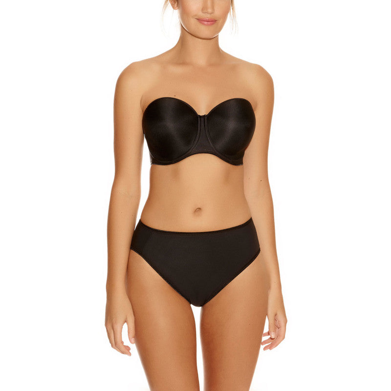 Smoothing Seamless Balcony Bra Black - Fantasie