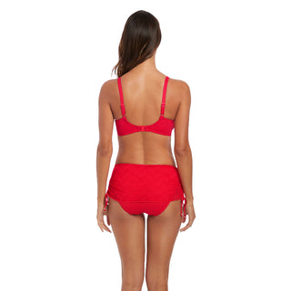 Fantasie-Swim-Marseille-Sunset-Red-Gathered-Bikini-Top-FS6681SUT-Skirted-Brief-FS6686SUT-Back