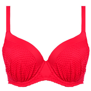 Fantasie-Swim-Marseille-Sunset-Red-Gathered-Bikini-Top-FS6681SUT