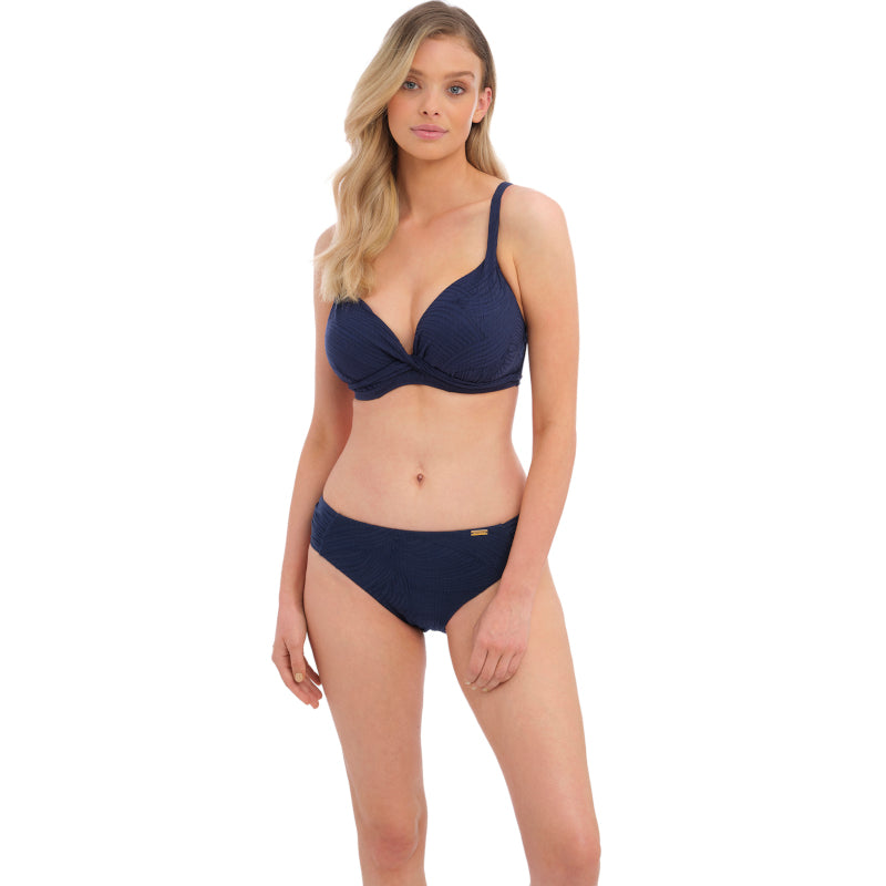 Fantasie Ottawa Plunge Bikini Swim Top Ink Blue