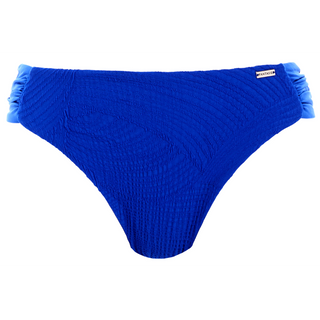 Fantasie-Swim-Ottawa-Pacific-Blue-Mid-Rise-Gathered-Side-Bikini-Brief-FS6358PAC-Front