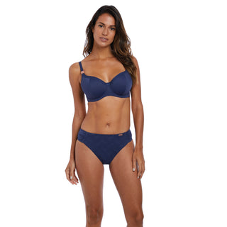 Fantasie-Swimwear-Marseille-Twilight-Blue-Balcony-Bikini-Top-FS6690TWT-Mid-Rise-Bikini-Brief-FS6685TWT-Front