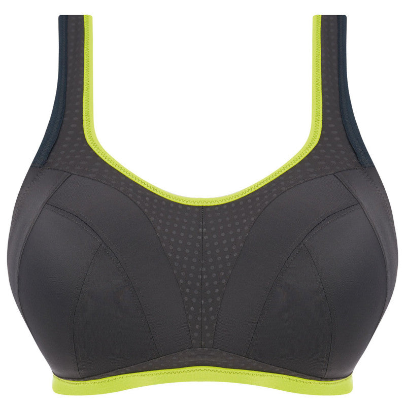 Freya Dynamic Soft Cup Sports Bra Yellow Black