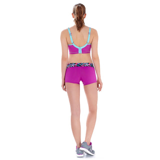 Freya-Active-Ultra-Violet-Moulded-Underwired-Crop-Top-Sports-Bra-AA4004ULT-Short-AA4009ULT-Back