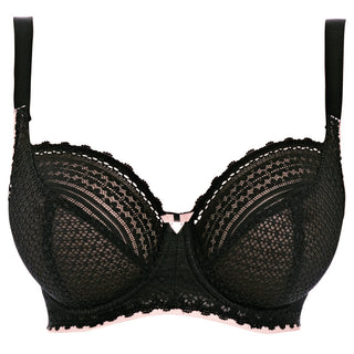 Freya-Lingerie-Daisy-Lace-Noir-Black-Balcony-Bra-K-Cup-AA5132NOR