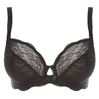 Freya-Lingerie-Fancies-Black-Plunge-Bra-AA1011BLK