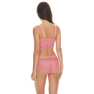 Freya-Lingerie-Fancies-Candy-Pink-Bralette-AA1010CAY-Hipster-Short-AA1015CAY-Back