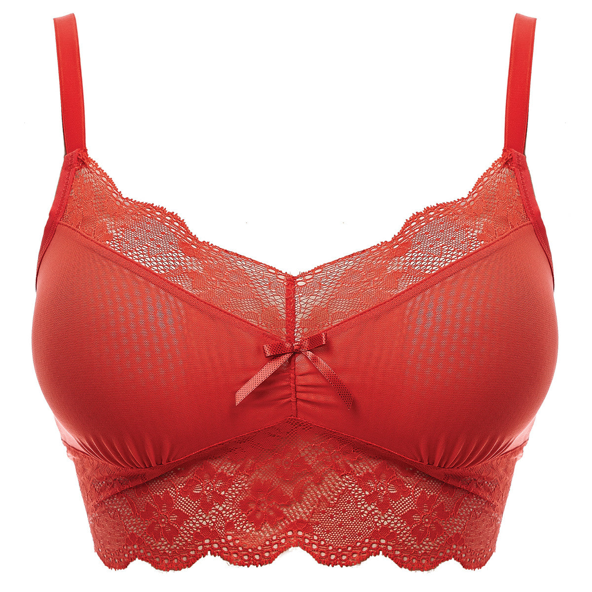 Fancies Bralette Red AA1010CRD | Poinsettia - PoinsettiaStyle.co.uk