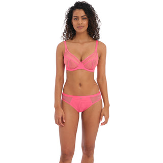 Freya-Lingerie-Snapshot-Plunge-Bra-Pink-AA400921PIK-Brief-AA400950PIK