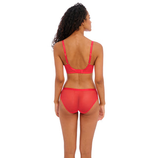 Freya-Lingerie-Snapshot-TShirt-Bra-Chilli-Red-AA400933CRD-Brief-AA400950CRD-Back