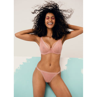 Freya-Lingerie-Tailored-Ash-Rose-Pink-Plunge-Bra-AA401121ASE-Brief-AA401150ASE-Lifestyle