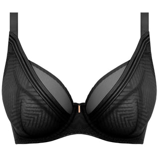 Freya-Lingerie-Tailored-Black-Plunge-Bra-AA401121BLK