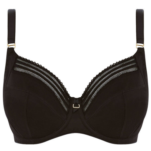 Freya Mode Underwired Padded Half Cup Bra - Black - 30DD Available at The  Fitting Room